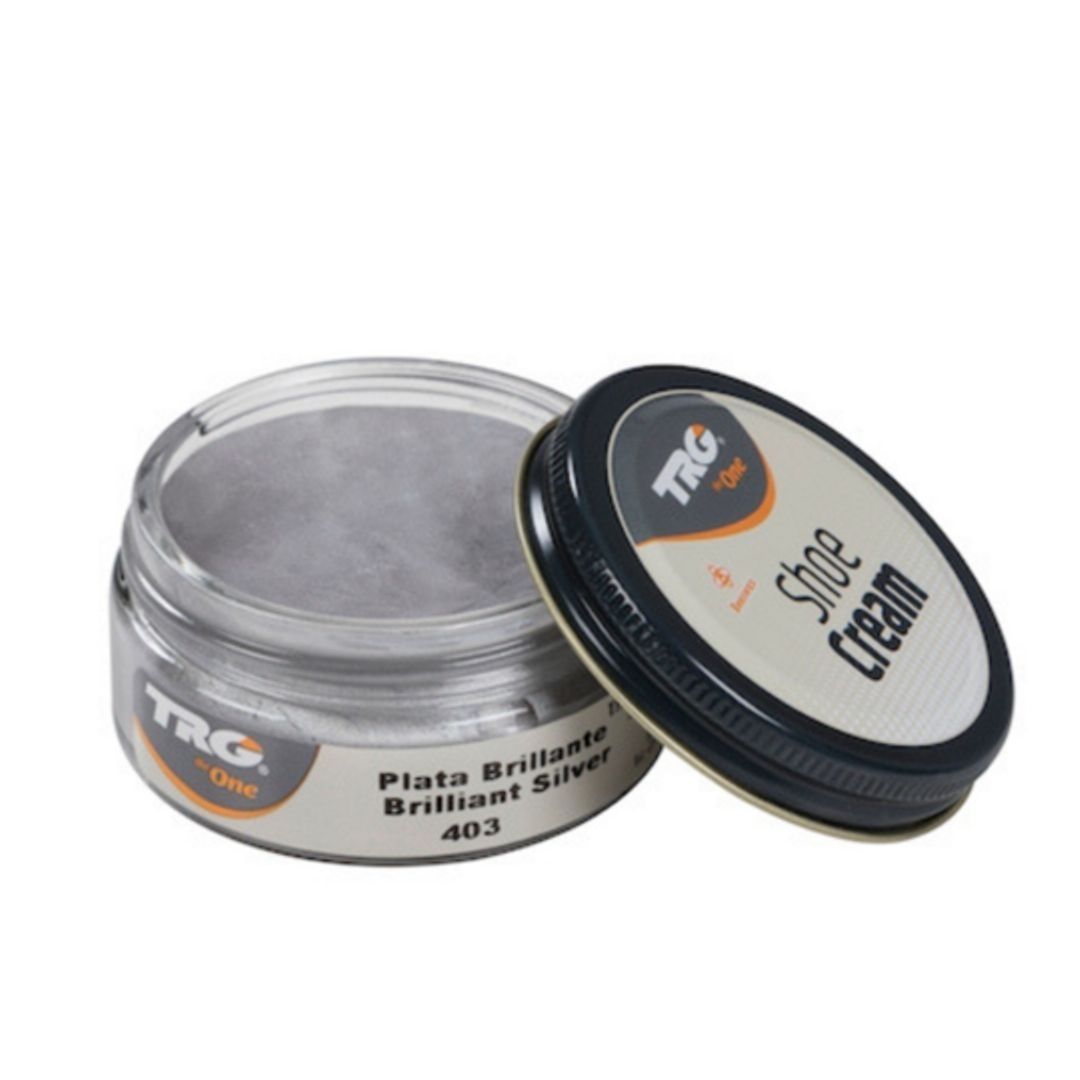 srebrny krem ​​do butów brilliant silver 403 Shoe Cream TRG the One